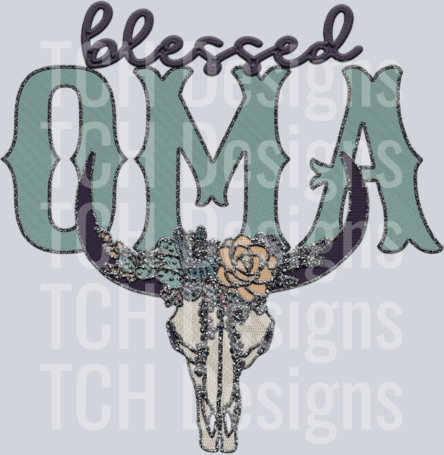 blessed blingy bull OMA HWDS