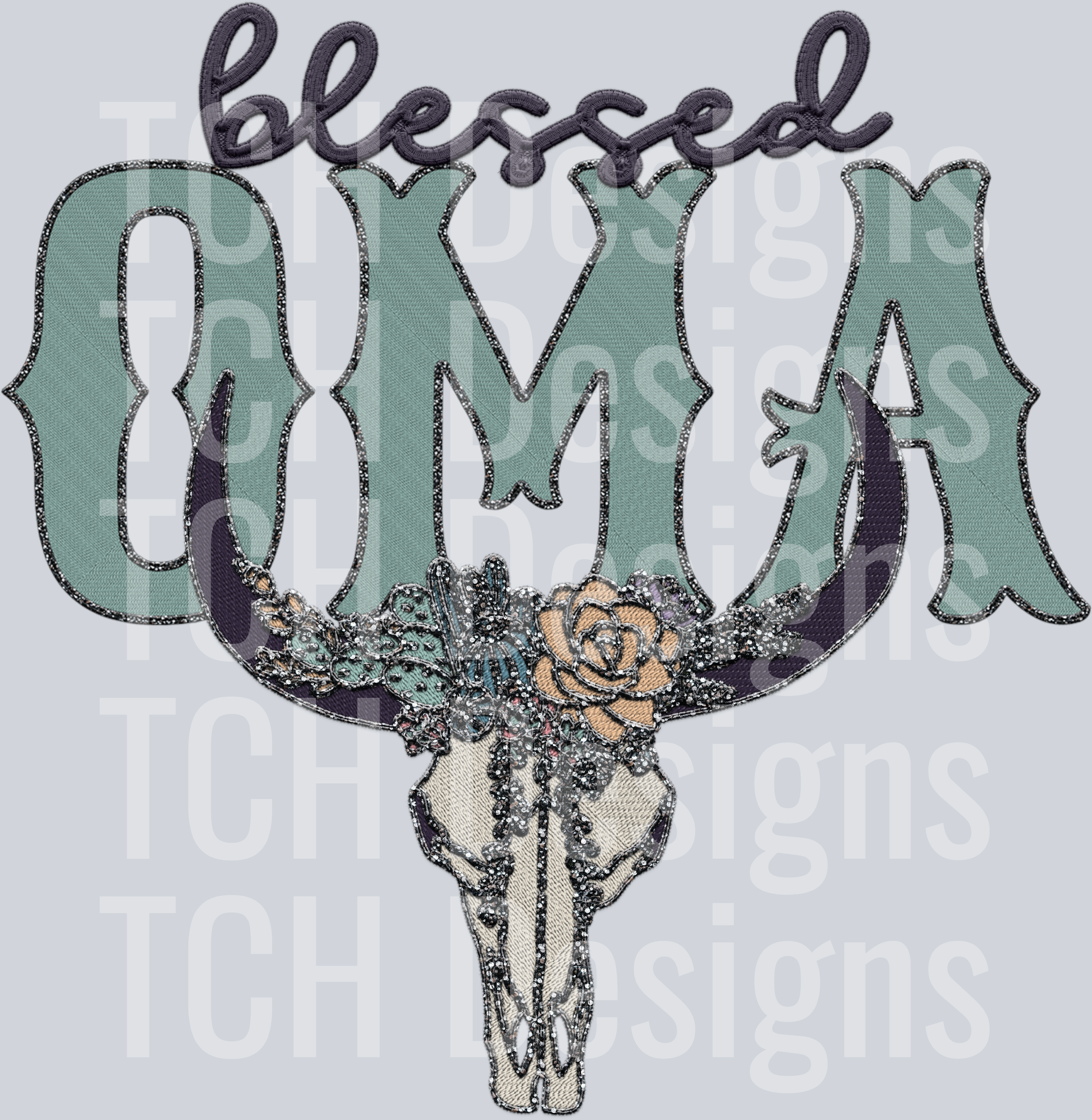 blessed blingy bull OMA HWDS