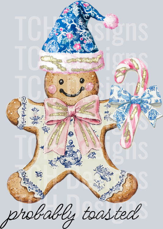 Probably toasted gingerbread man