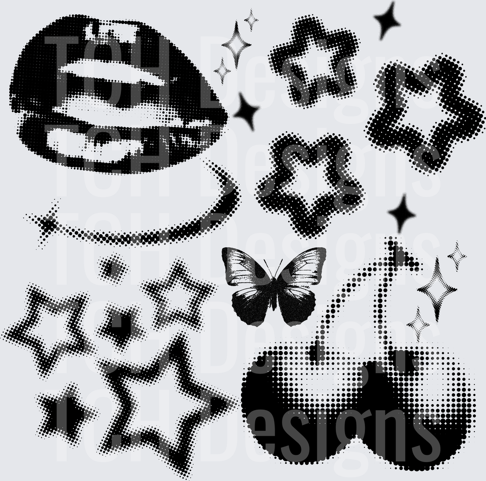 HALFTONE COLLAGE