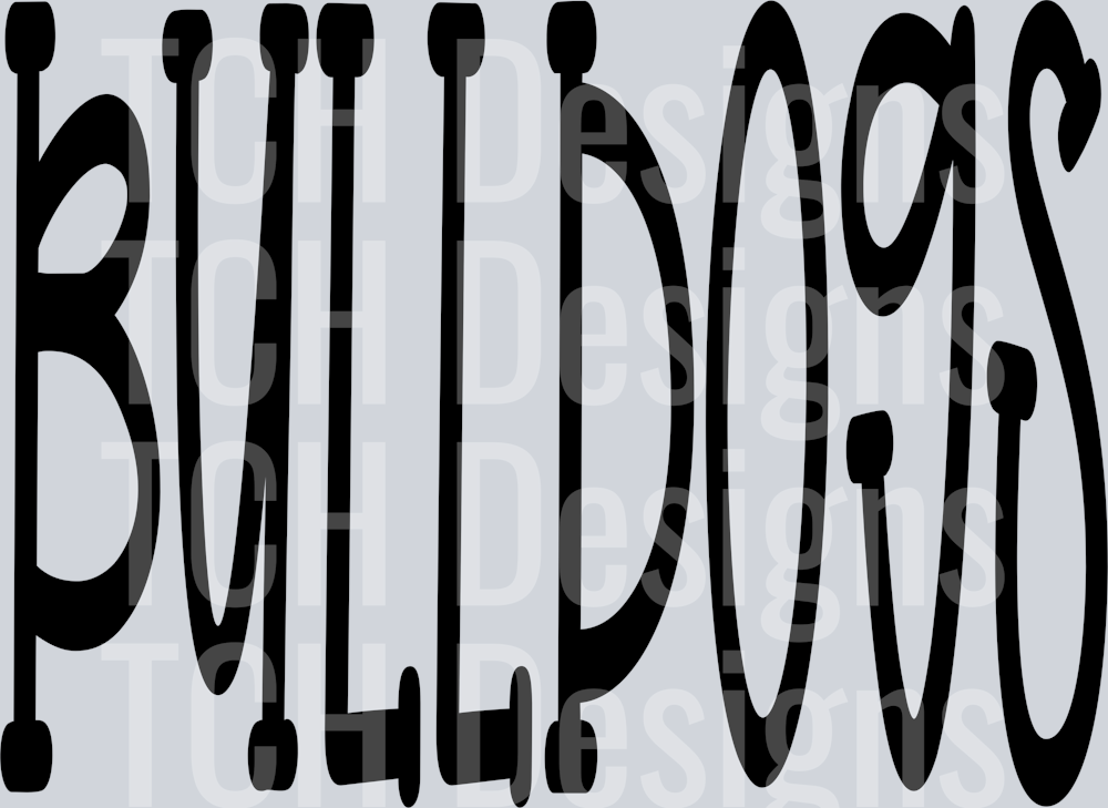 BULLDOGS black