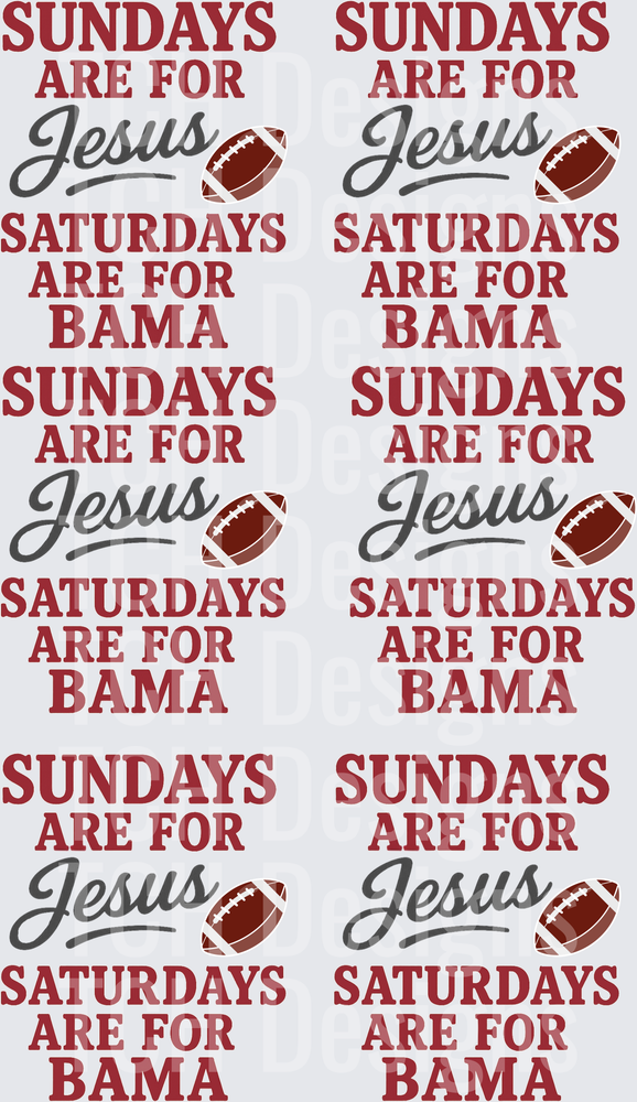 Saturdays are for red