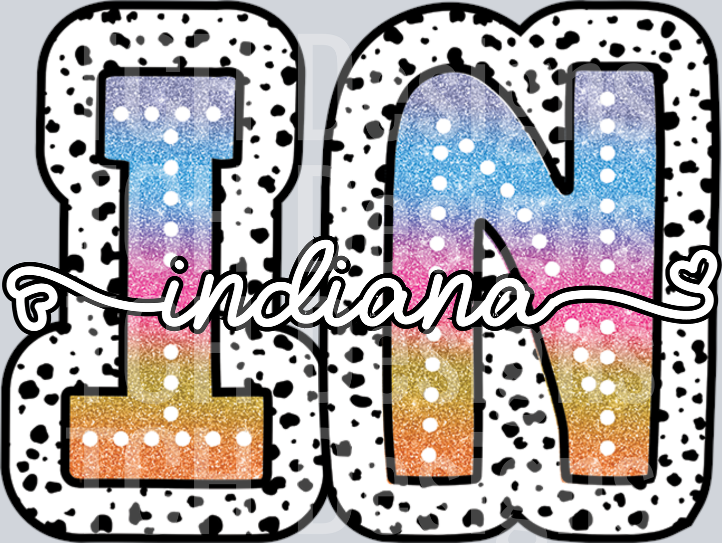 INDIANA-TIEDYE DOTTIE STATE