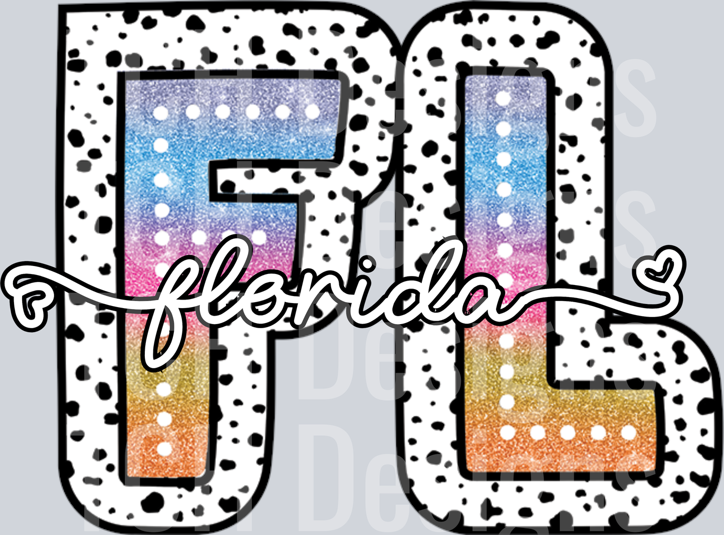 FLORIDA-TIEDYE DOTTIE STATE