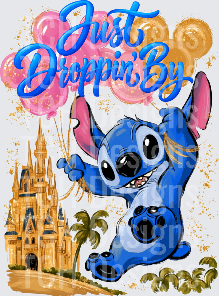 Droppin by Stitch