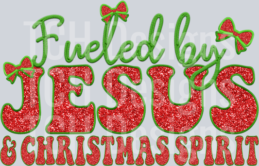 jesus and xmas spirit