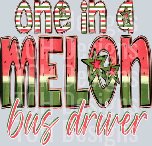 One In A Melon Bus Driver