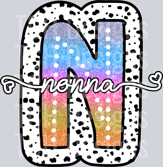 NONNA-TIE DYE DOTTIE NAMES