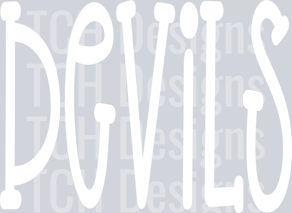 DEVILS white