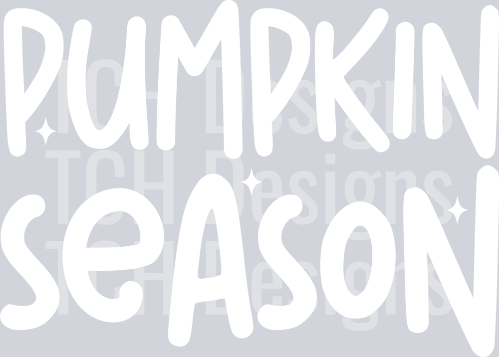 PUMPKIN SEASON WHITE