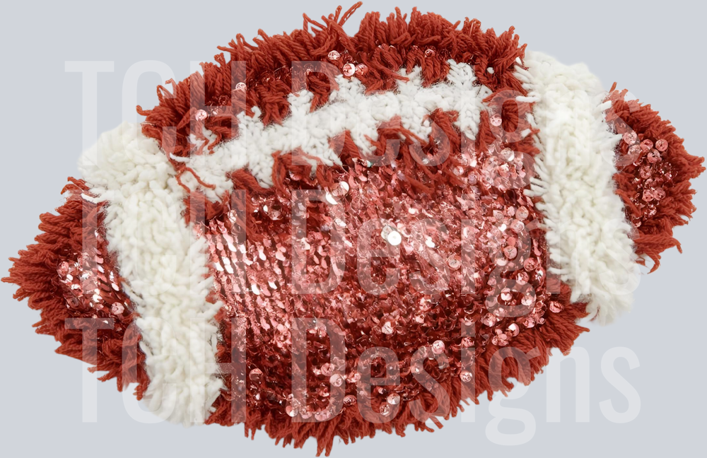 FOOTBALL FAUX YARN