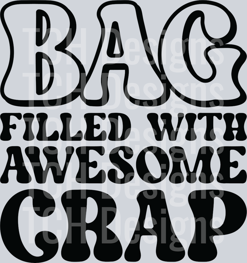 17-Bag Filled with awesome crap