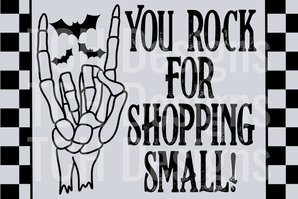 You Rock For Shopping Small Thermal
