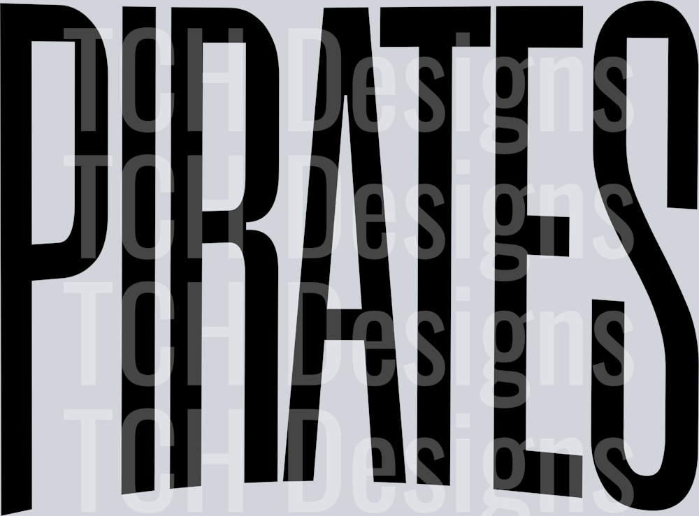 PIRATES OVERSIZED BLACK