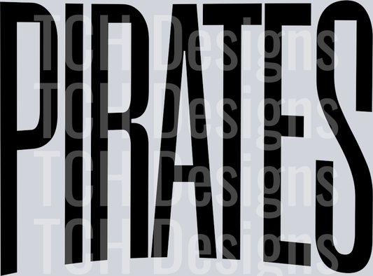 PIRATES OVERSIZED BLACK