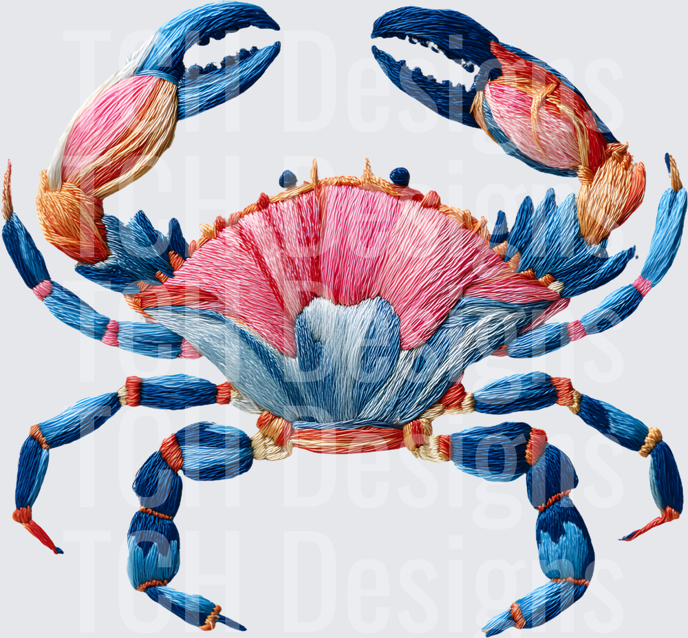 FAUX YARN CRAB