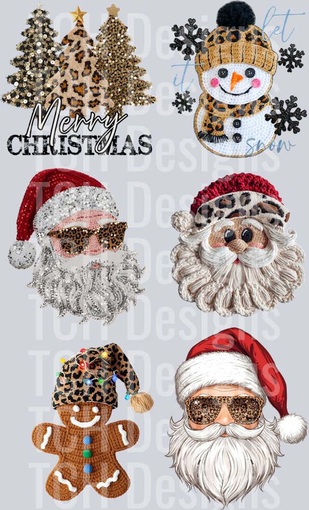 MANY FACES OF SANTA