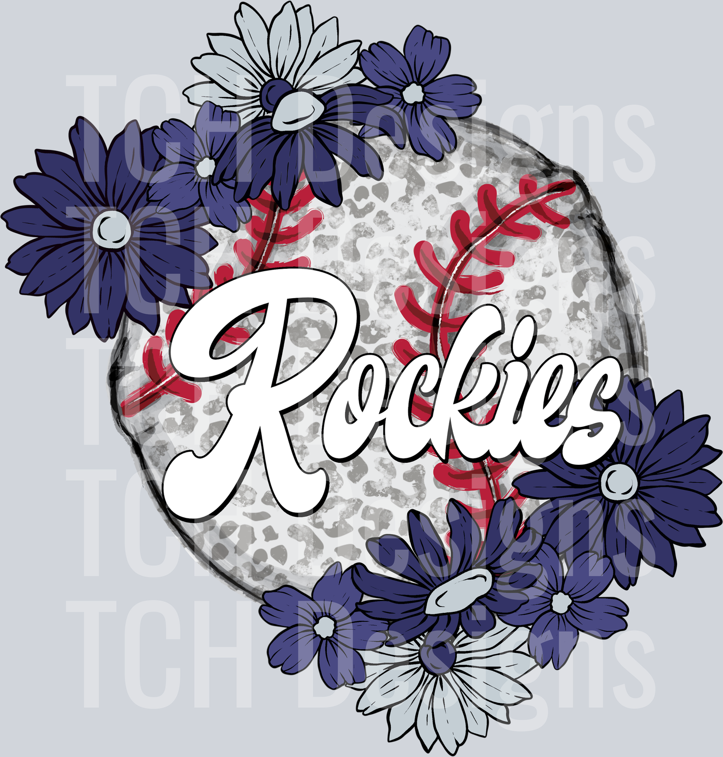 RockiesFloralBaseball