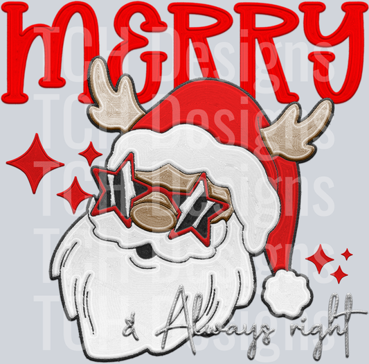 merry and always right red2