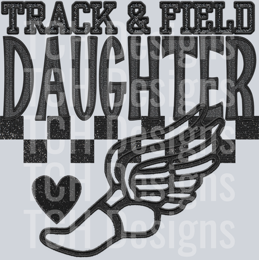 track and field DAUGHTER HWDS