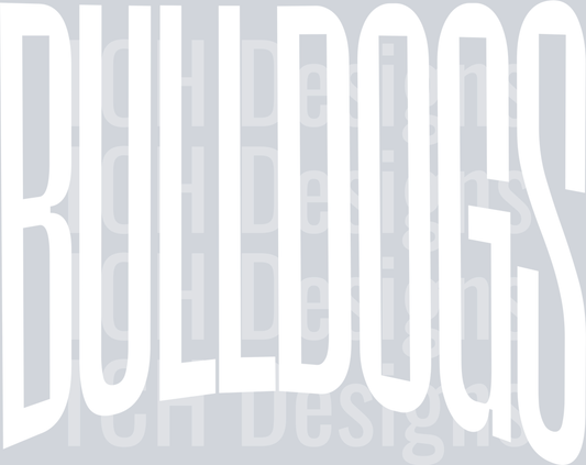 Bulldogs OVERSIZED