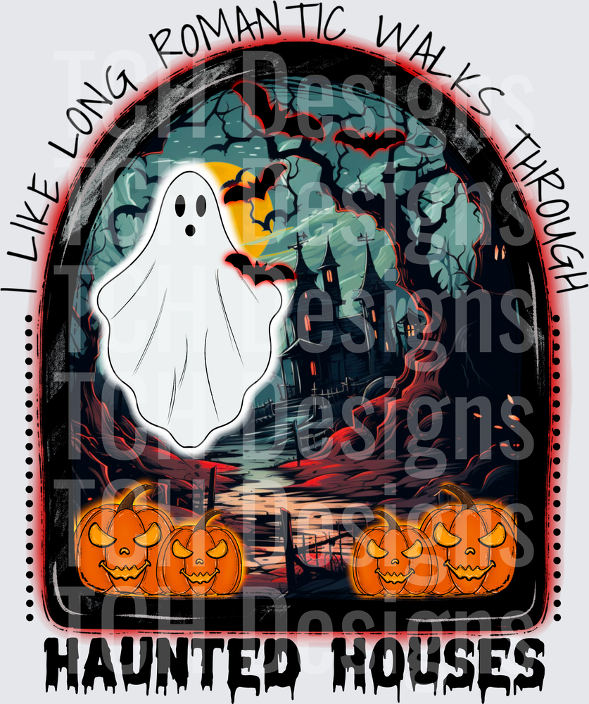 Haunted-Houses with Ghost
