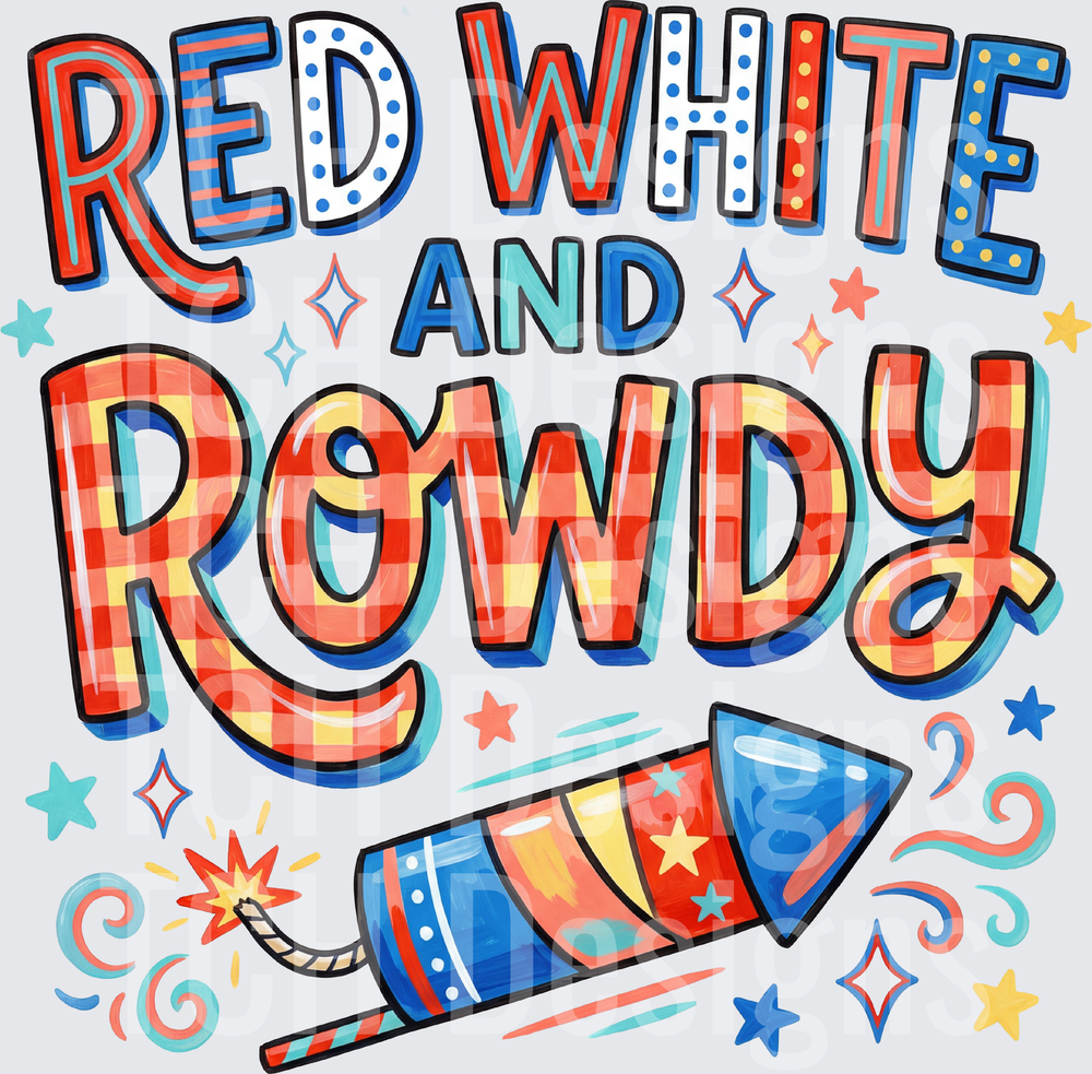 red white and rowdy hwds