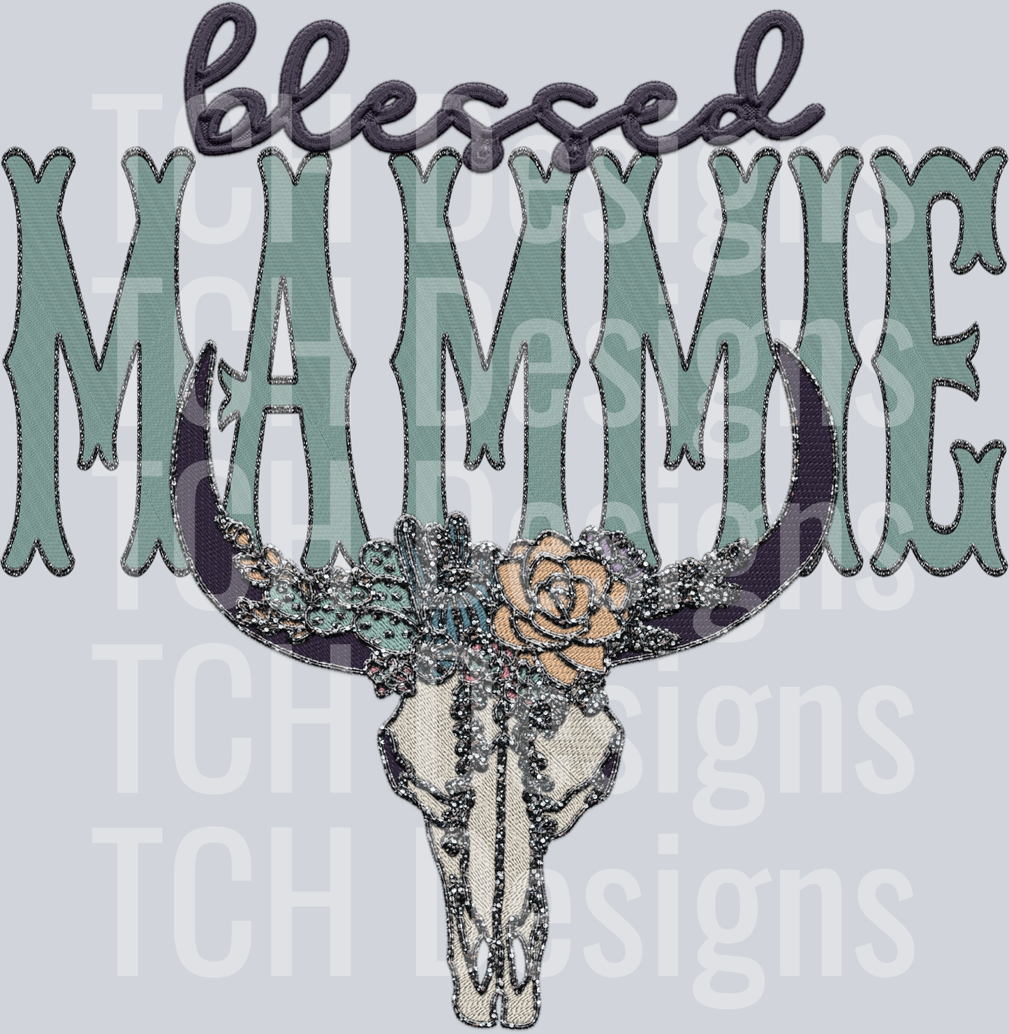 blessed blingy bull MAMMIE HWDS