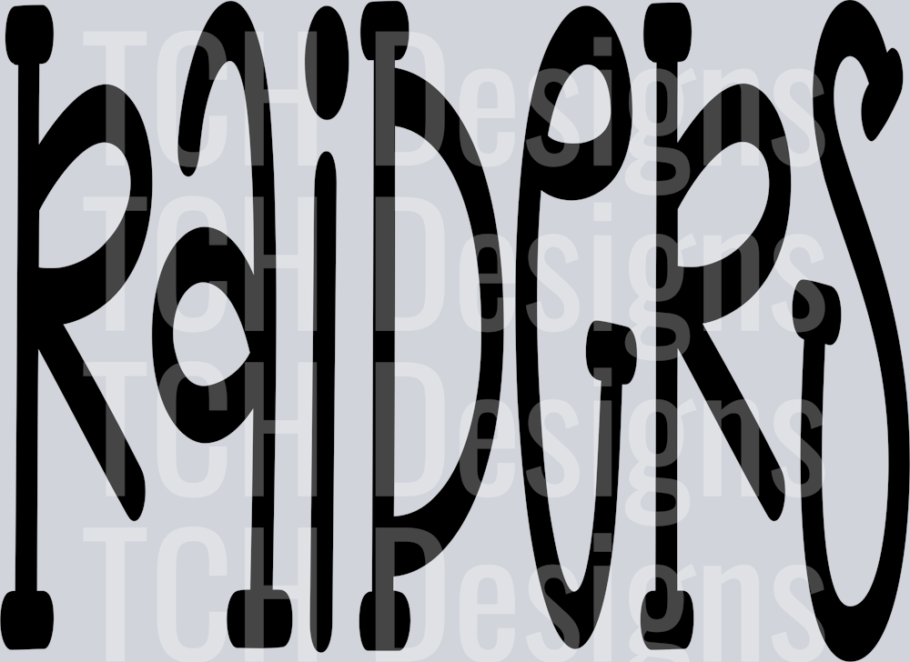 RAIDERS black