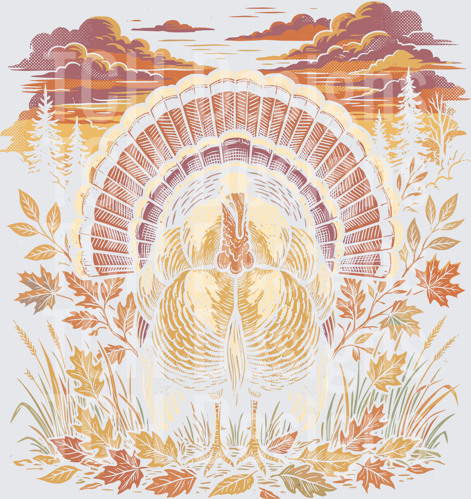 Turkey in Field