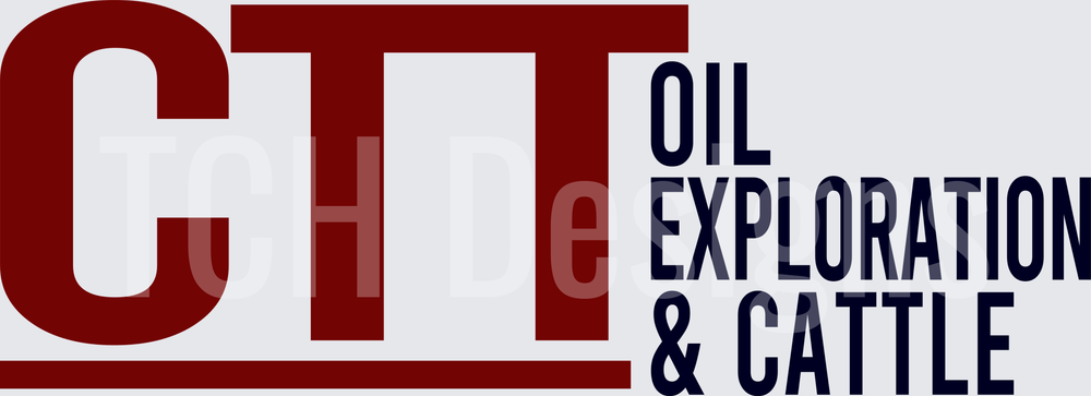 CTT Oil Exploration & Cattle Bold Logo Design