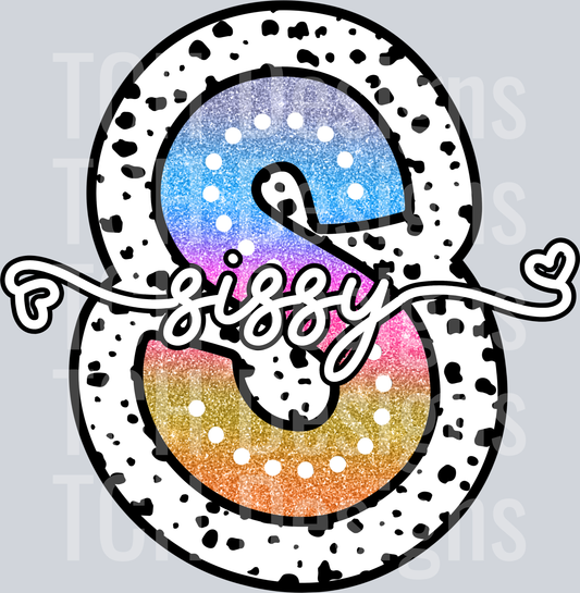 SISSY-TIE DYE DOTTIE NAMES