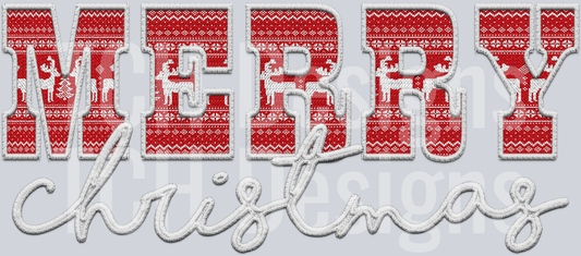 merry christmas sweater white