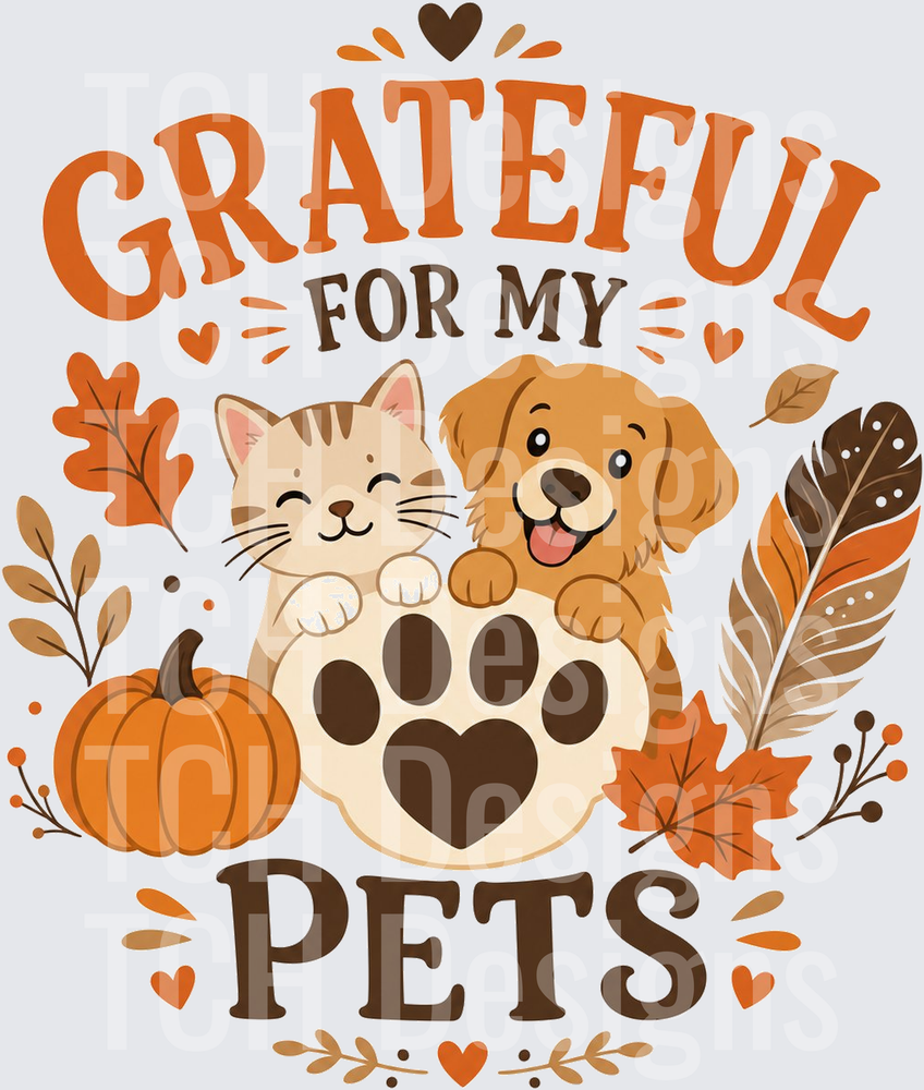 grateful for pets thanksgiving
