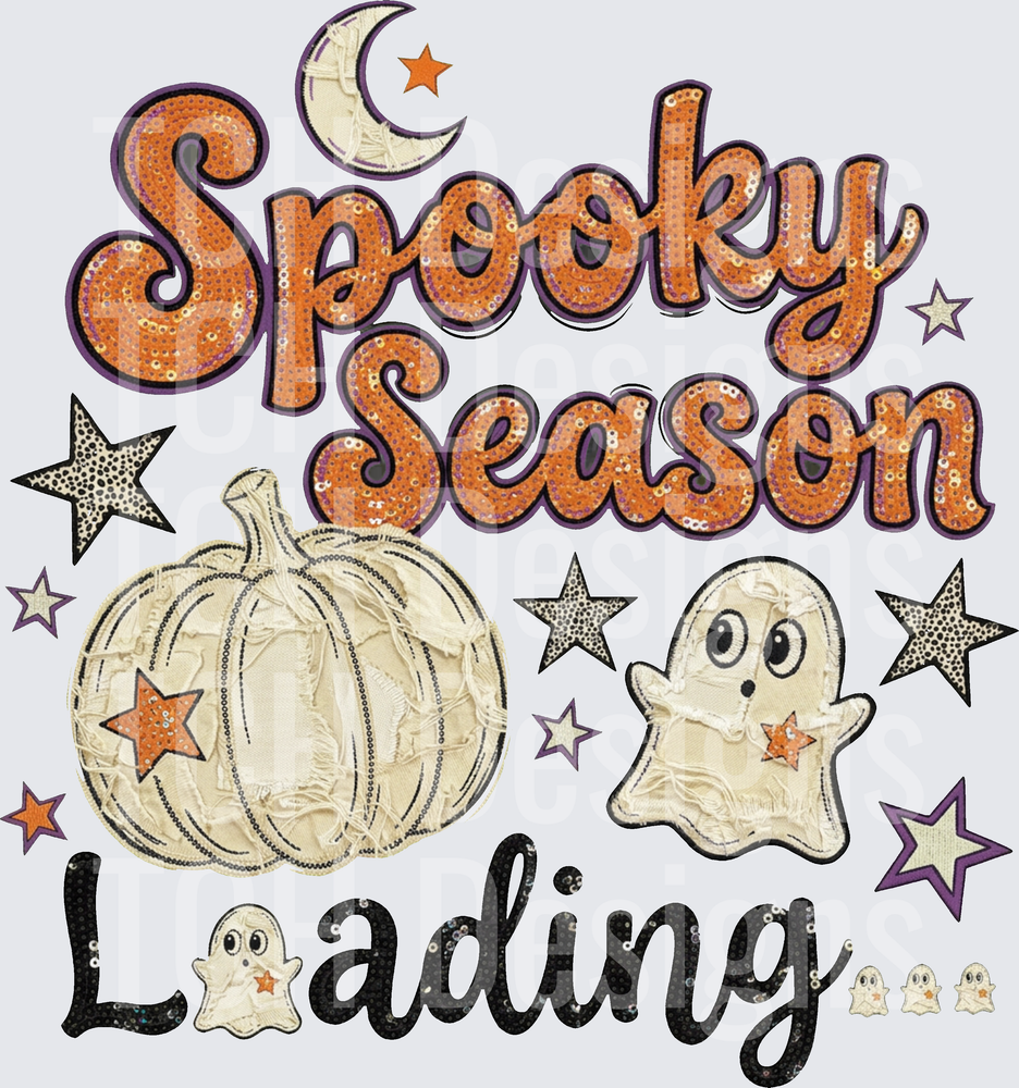 spooky season loading faux patch hwds