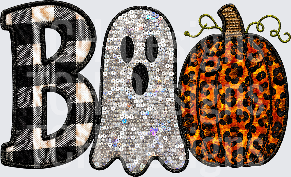 Boo Ghost Pumpkin