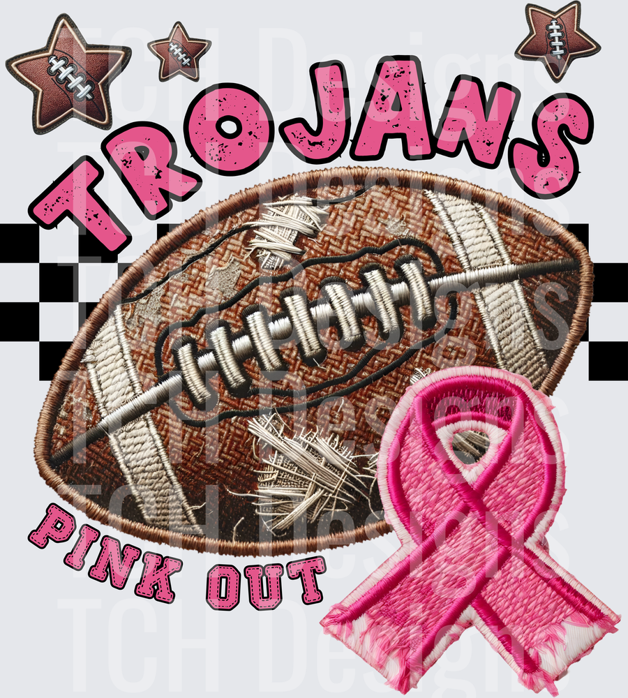 Pink out Trojans