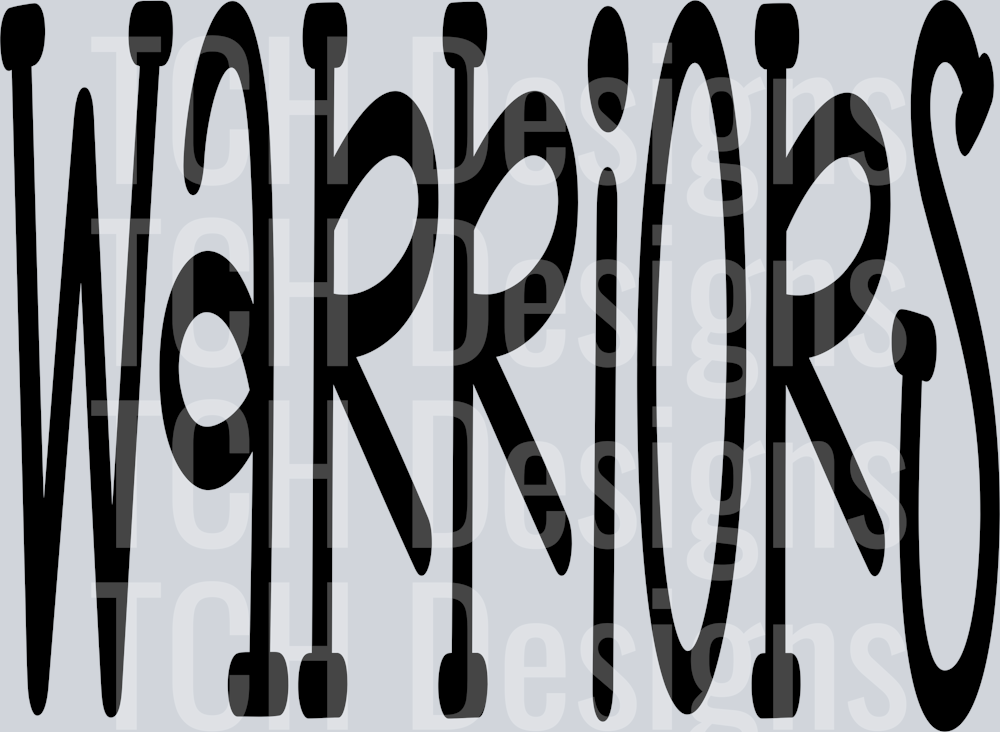 WARRIORS black