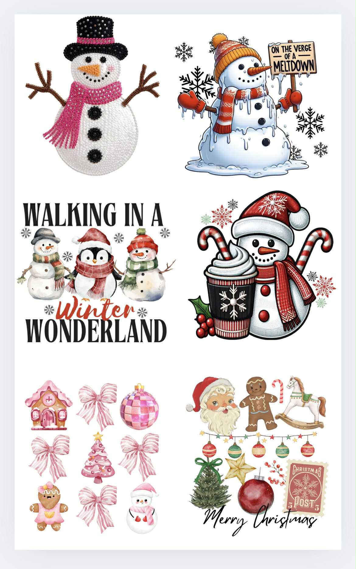 Snowman time Premade 36 inch