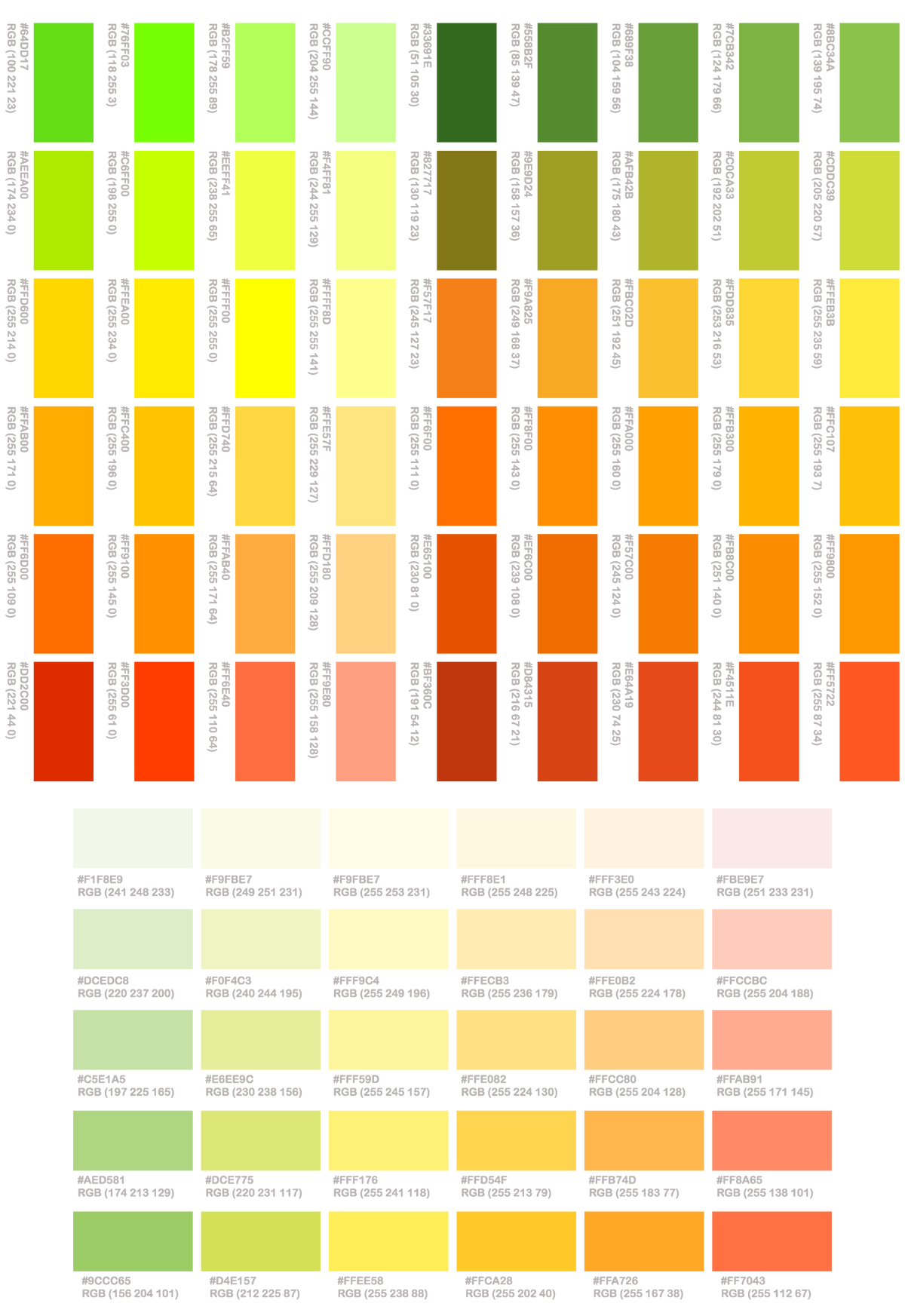 Color Guide