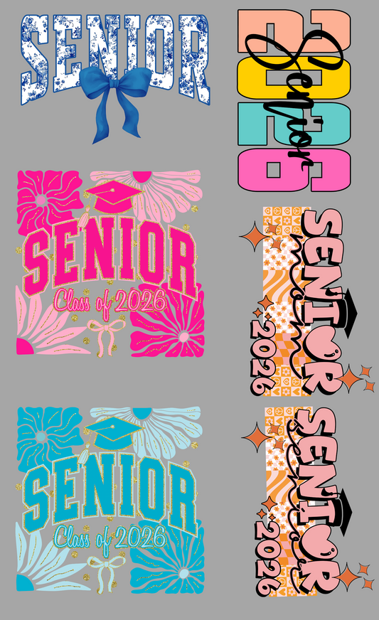 Graduating Senior 36-inch premade gang sheet