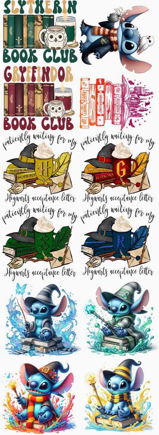 When 626 went to Hogwarts PREMADE Gangsheet 60 inches