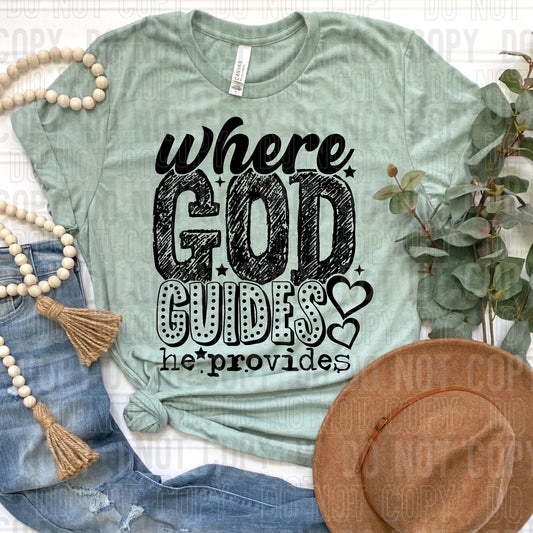 where GOD guides dtf single