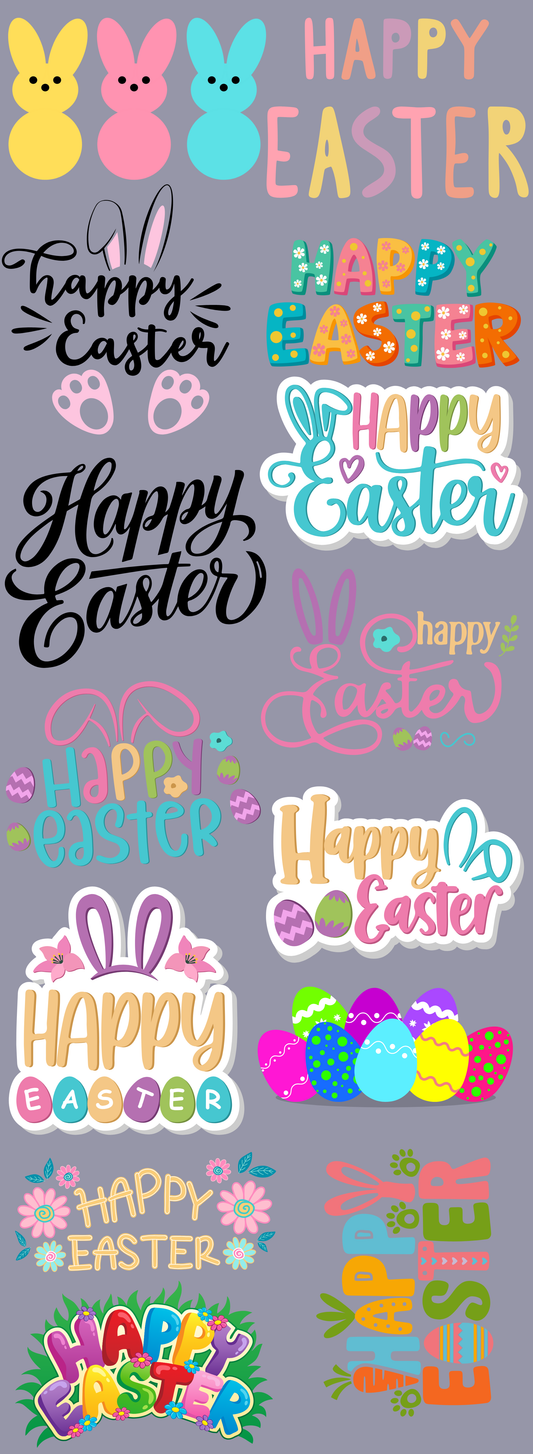 Easter PREMADE Gangsheet 60 inches