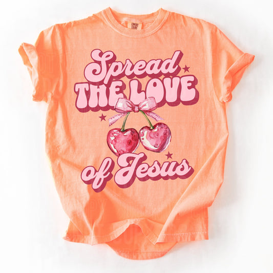 Spread the love of Jesus SBB DTF Print