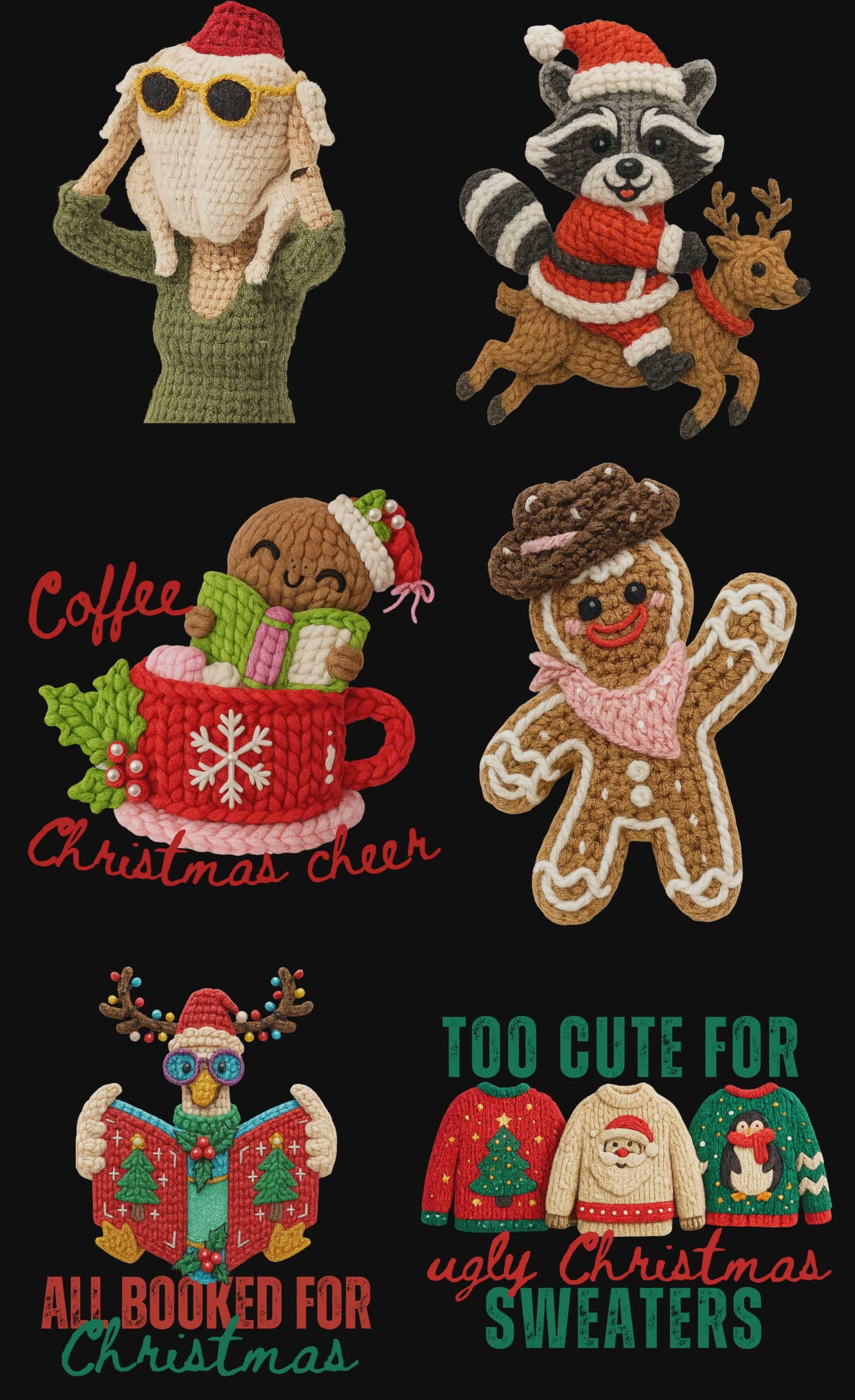 Yarntastic holidays premade  36 inch