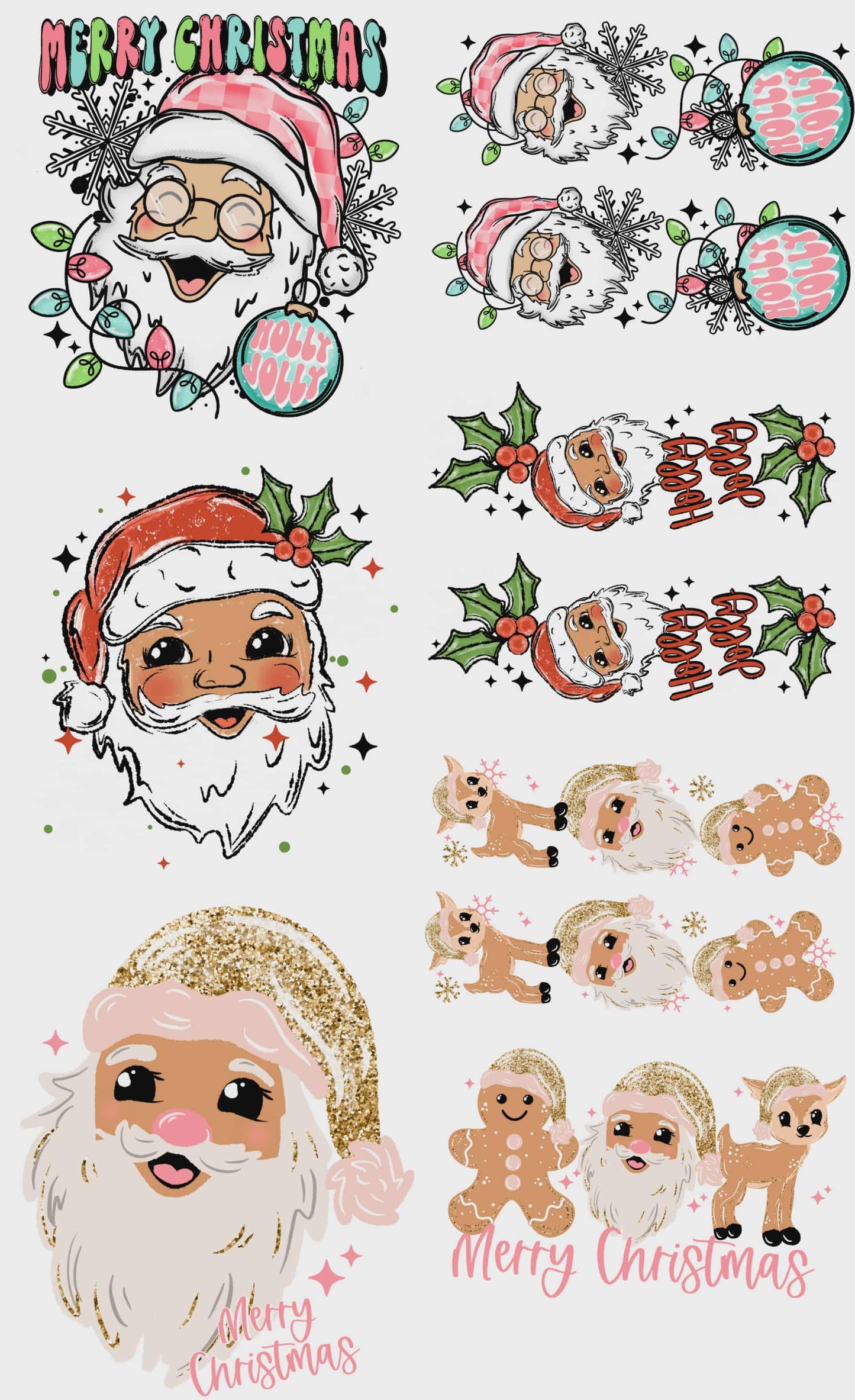 Santa #2 10/24 Premade  36 inch