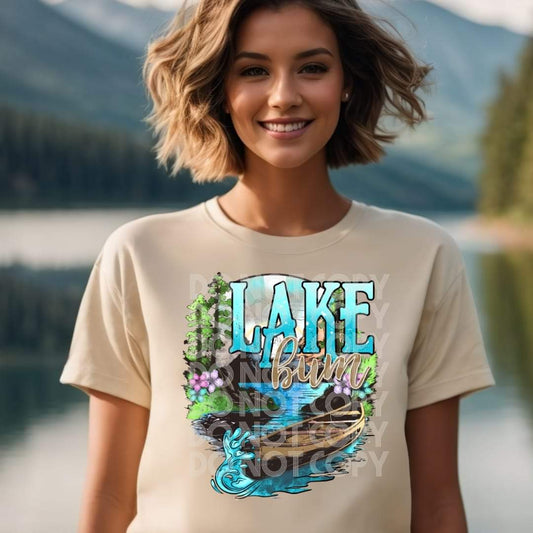 Lake Bum Tee