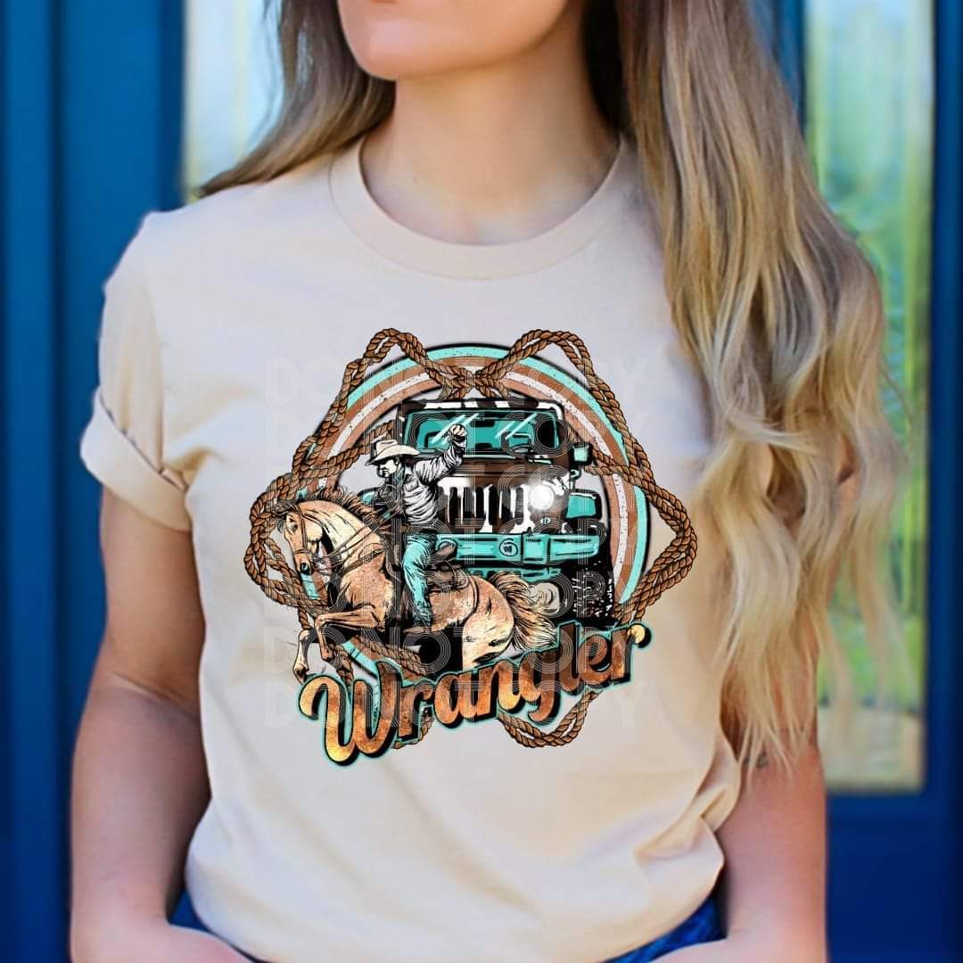 Jeep Wrangler Cowboy Tee