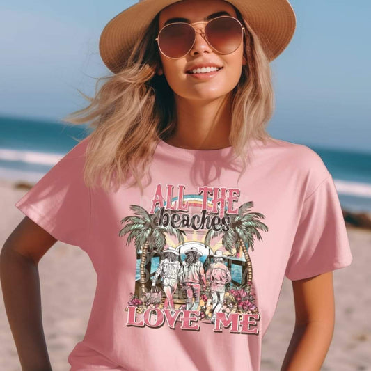 All the beaches love me Tee